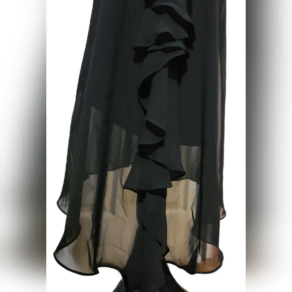 S.L. Fashions size 6 black dress - Picture 8 of 9